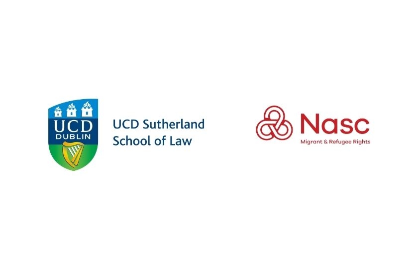 UCD Sutherland School of Law and Nasc logos